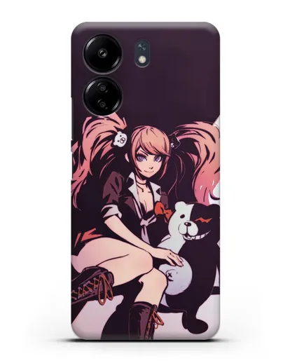 Чехол аниме Данганронпа - Джунко силиконовый для Xiaomi Poco C65