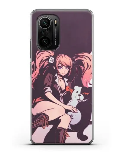 Чехол аниме Данганронпа - Джунко силиконовый для Xiaomi Poco F3 Pro