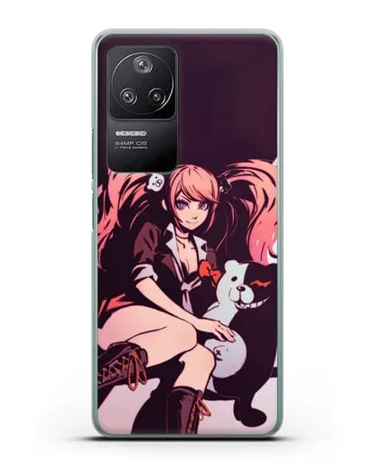 Чехол аниме Данганронпа - Джунко силиконовый для Xiaomi Poco F4