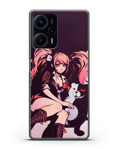 Чехол аниме Данганронпа - Джунко силиконовый для Xiaomi Poco F5