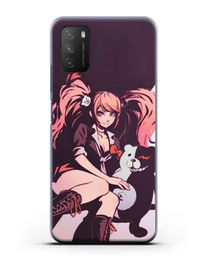 Чехол аниме Данганронпа - Джунко силиконовый для Xiaomi Poco M3