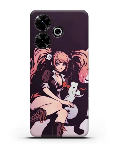 Чехол аниме Данганронпа - Джунко силиконовый для Xiaomi Poco M6