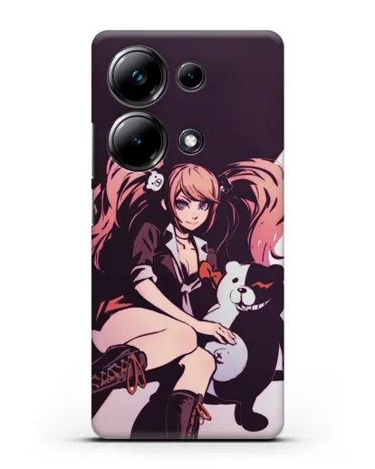 Чехол аниме Данганронпа - Джунко силиконовый для Xiaomi Poco M6 Pro