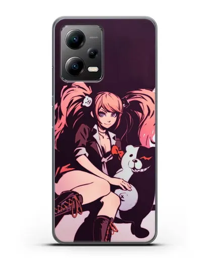 Чехол аниме Данганронпа - Джунко силиконовый для Xiaomi Poco X5