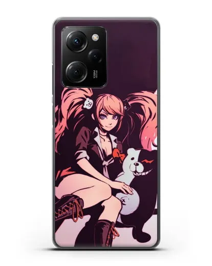Чехол аниме Данганронпа - Джунко силиконовый для Xiaomi Poco X5 Pro