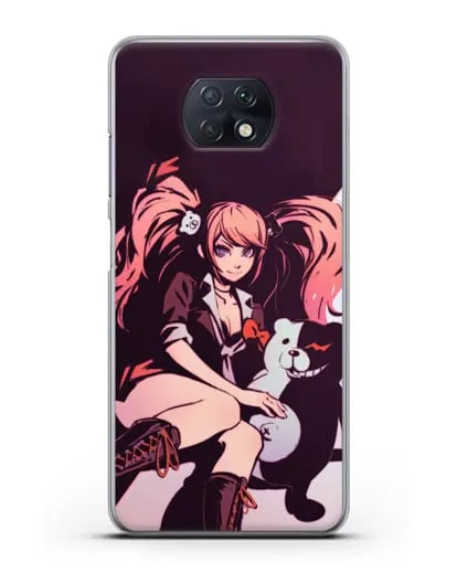 Чехол аниме Данганронпа - Джунко силиконовый для Xiaomi Redmi Note 9T