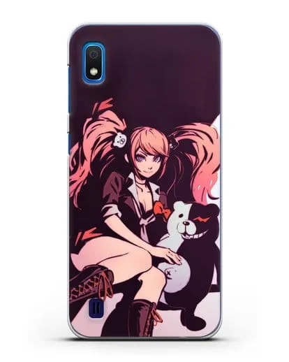 Чехол аниме Данганронпа - Джунко силиконовый для Samsung Galaxy A10 [SM-A105F]