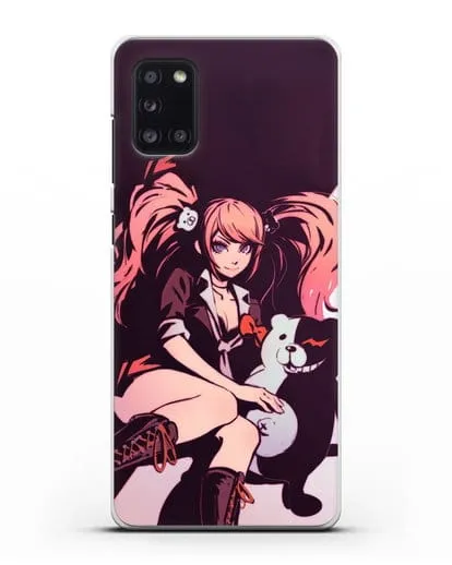 Чехол аниме Данганронпа - Джунко силиконовый для Samsung Galaxy A31 [SM-A315F]