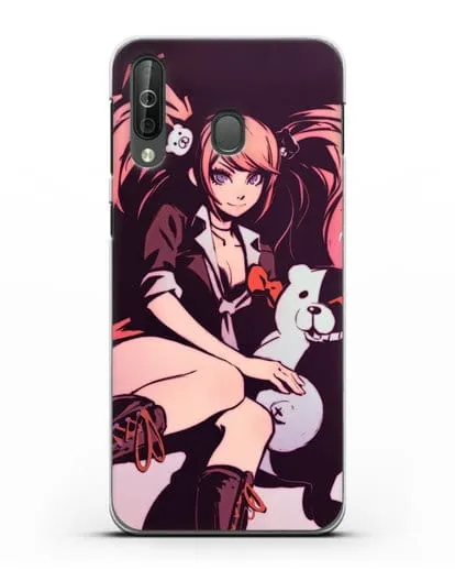 Чехол аниме Данганронпа - Джунко силиконовый для Samsung Galaxy A40s [SM-A507FN]