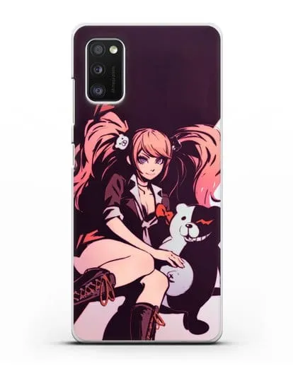 Чехол аниме Данганронпа - Джунко силиконовый для Samsung Galaxy A41 [SM-A415F]