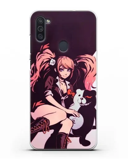 Чехол аниме Данганронпа - Джунко силиконовый для Samsung Galaxy M11 [SM-M115F]
