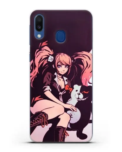Чехол аниме Данганронпа - Джунко силиконовый для Samsung Galaxy M20 [SM-M205F]