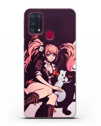 Чехол аниме Данганронпа - Джунко силиконовый для Samsung Galaxy M31 [SM-M315F]