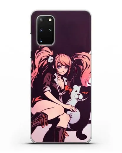 Чехол аниме Данганронпа - Джунко силиконовый для Samsung Galaxy S20 Plus [SM-G985F]