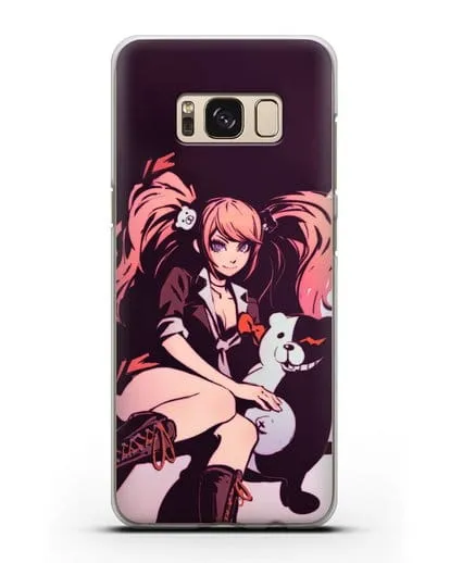 Чехол аниме Данганронпа - Джунко силиконовый для Samsung Galaxy S8 Plus [SM-G955F]