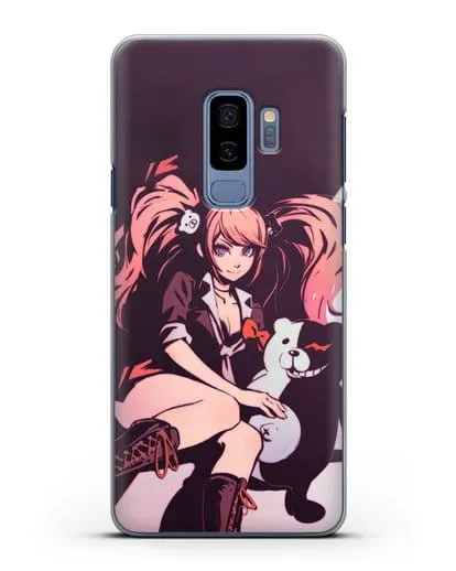 Чехол аниме Данганронпа - Джунко силиконовый для Samsung Galaxy S9 Plus [SM-G965F]
