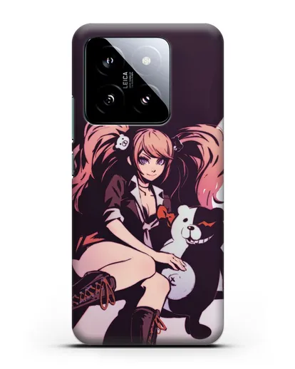 Чехол аниме Данганронпа - Джунко силиконовый для Xiaomi 14