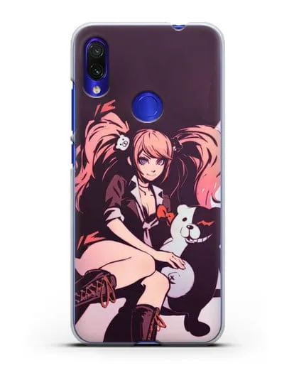 Чехол аниме Данганронпа - Джунко силиконовый для Xiaomi Redmi Note 7