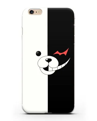 Чехол аниме Данганронпа - Монокума силиконовый для iPhone 6s Plus