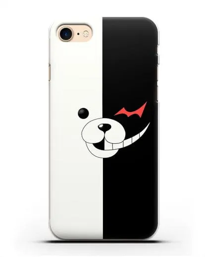 Чехол аниме Данганронпа - Монокума силиконовый для iPhone 7