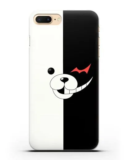 Чехол аниме Данганронпа - Монокума силиконовый для iPhone 7 Plus