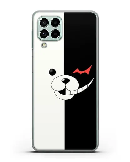 Чехол аниме Данганронпа - Монокума силиконовый для Samsung Galaxy M53 [SM-M536]