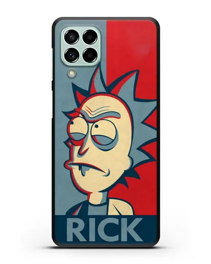 Чехол Поп-арт постер с Риком силиконовый для Samsung Galaxy M53 [SM-M536]