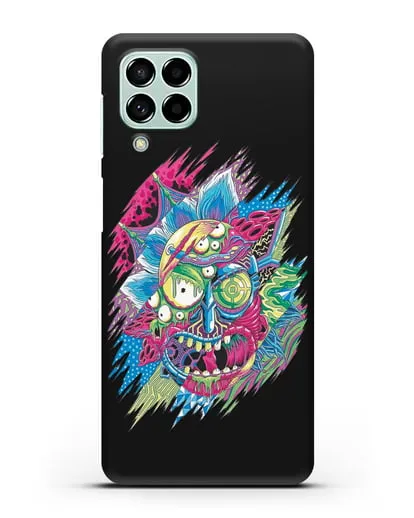 Чехол Безумный Рик силиконовый для Samsung Galaxy M53 [SM-M536]