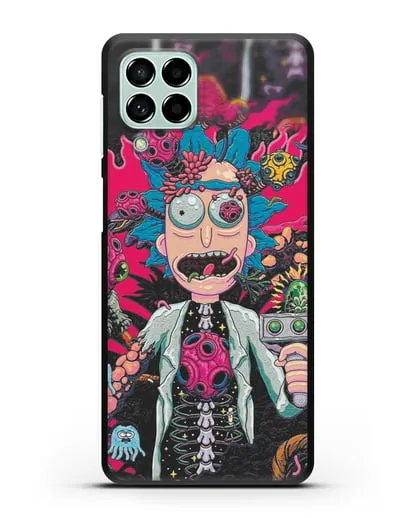 Чехол Космический Рик силиконовый для Samsung Galaxy M53 [SM-M536]