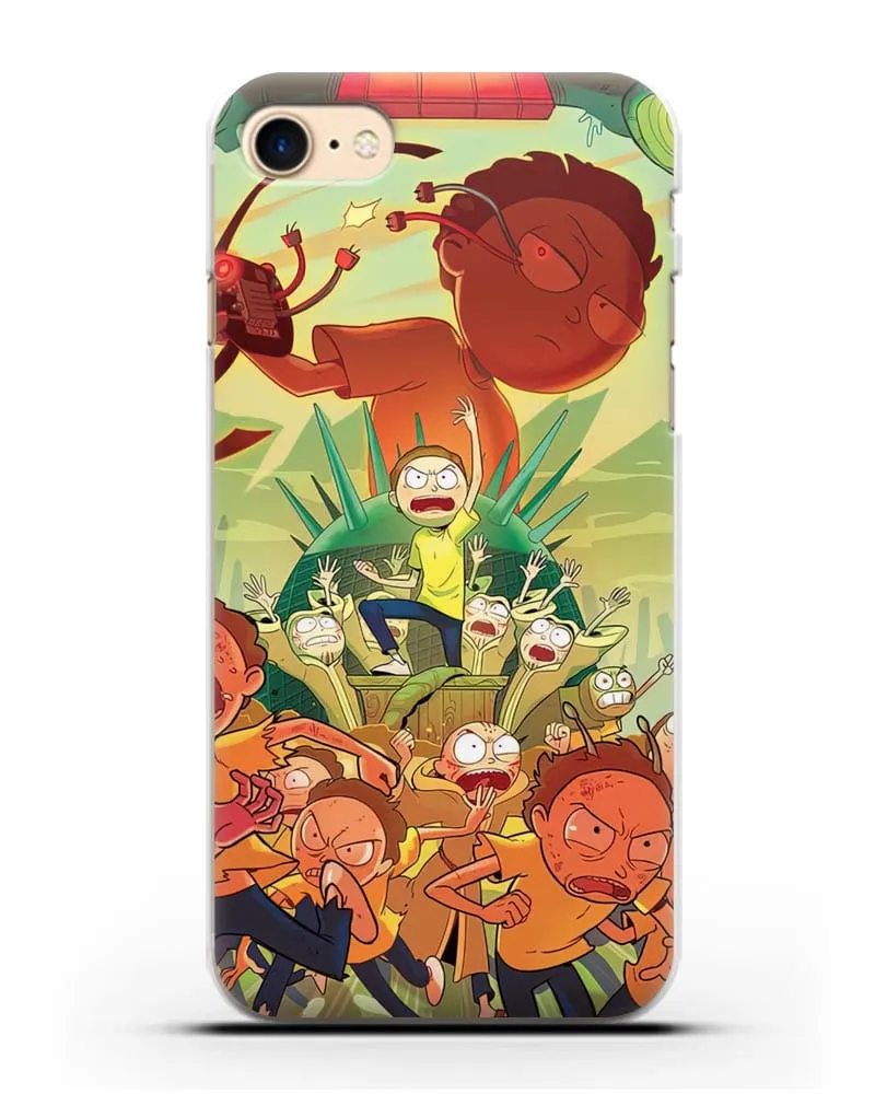 Чехол Восстание Морти силиконовый для iPhone 7