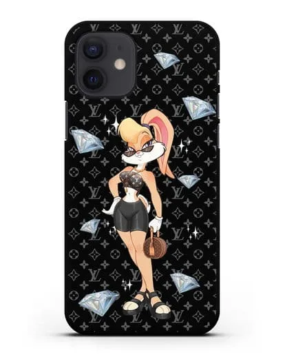 Чехол Лола Банни (Lolla Bunny) в велосипедках силиконовый для iPhone 12