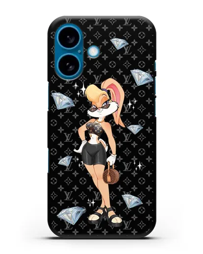 Чехол Лола Банни (Lolla Bunny) в велосипедках силиконовый для iPhone 16