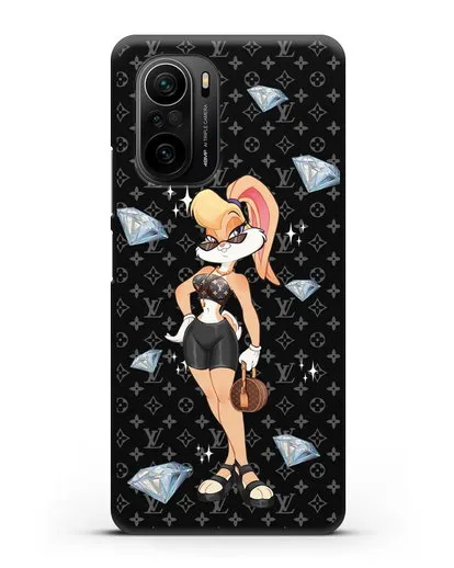 Чехол Лола Банни (Lolla Bunny) в велосипедках силиконовый для Xiaomi Poco F3