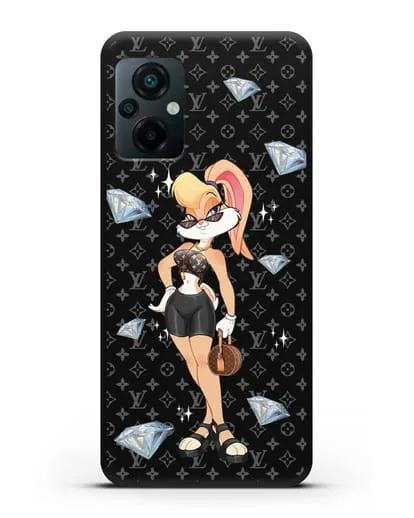 Чехол Лола Банни (Lolla Bunny) в велосипедках силиконовый для Xiaomi Poco M5