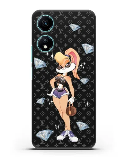 Чехол Лола Банни (Lolla Bunny)  в шортах силиконовый для Honor X5 Plus