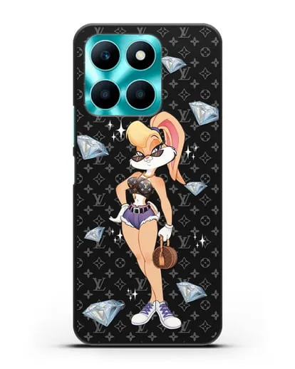 Чехол Лола Банни (Lolla Bunny)  в шортах силиконовый для Honor X6a