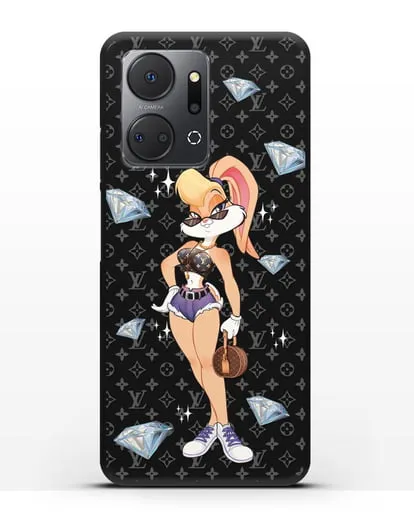 Чехол Лола Банни (Lolla Bunny)  в шортах силиконовый для Honor X7a