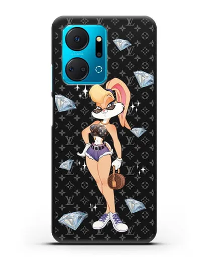 Чехол Лола Банни (Lolla Bunny)  в шортах силиконовый для Honor X7a Plus