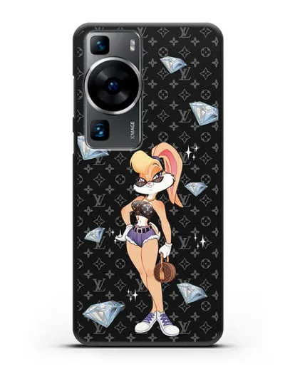 Чехол Лола Банни (Lolla Bunny)  в шортах силиконовый для Huawei P60