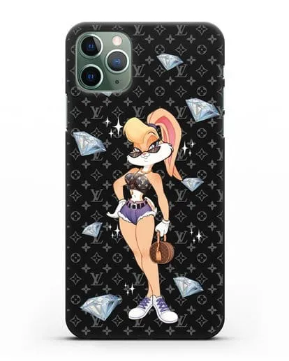 Чехол Лола Банни (Lolla Bunny)  в шортах силиконовый для iPhone 11 Pro Max