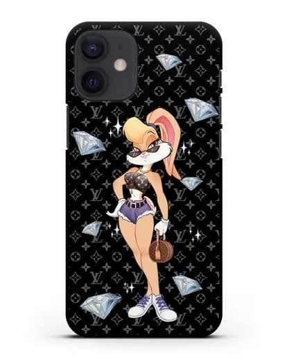Чехол Лола Банни (Lolla Bunny)  в шортах силиконовый для iPhone 12 mini