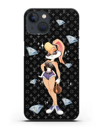 Чехол Лола Банни (Lolla Bunny)  в шортах силиконовый для iPhone 13 Mini
