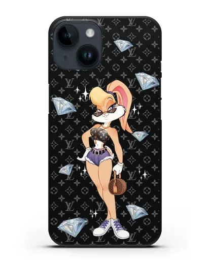 Чехол Лола Банни (Lolla Bunny)  в шортах силиконовый для iPhone 14