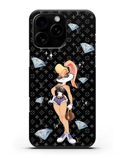 Чехол Лола Банни (Lolla Bunny)  в шортах силиконовый для iPhone 16 Pro Max