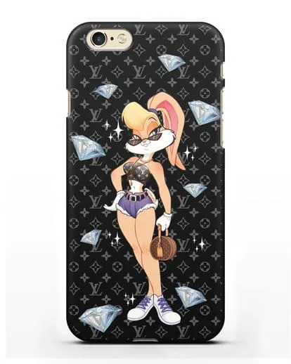 Чехол Лола Банни (Lolla Bunny)  в шортах силиконовый для iPhone 6s