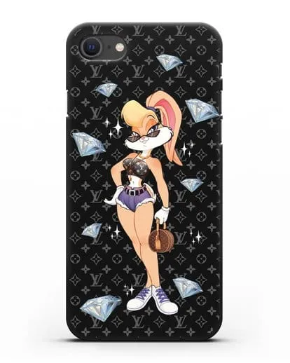 Чехол Лола Банни (Lolla Bunny)  в шортах силиконовый для iPhone SE 2020