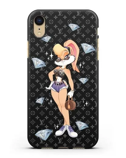 Чехол Лола Банни (Lolla Bunny)  в шортах силиконовый для iPhone XR