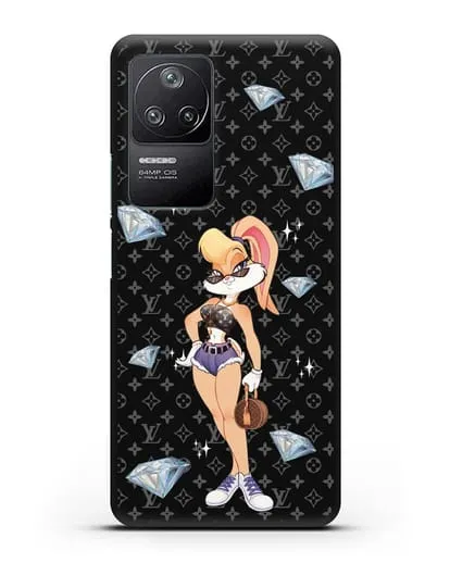 Чехол Лола Банни (Lolla Bunny)  в шортах силиконовый для Xiaomi Poco F4