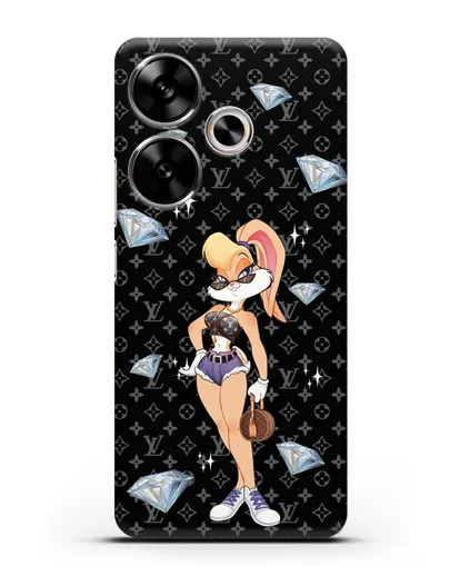 Чехол Лола Банни (Lolla Bunny)  в шортах силиконовый для Xiaomi Poco F6