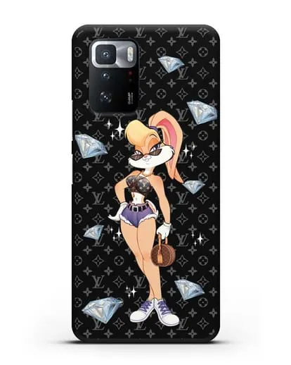 Чехол Лола Банни (Lolla Bunny)  в шортах силиконовый для Xiaomi Poco X3 GT